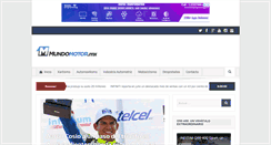 Desktop Screenshot of mundomotor.mx